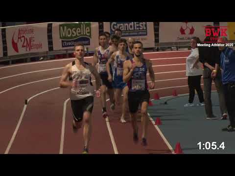 800m - Finale B - TCM - Meeting Metz Moselle Athlélor - 09/02/2020