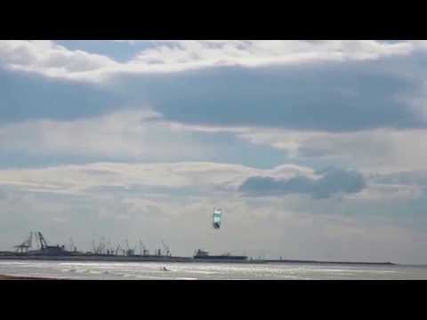 "Au revoir" - Kite a Calambrone con Tramontana