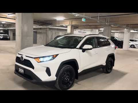 2025 Toyota RAV4 in White for sale at North London Toyota in London, ON