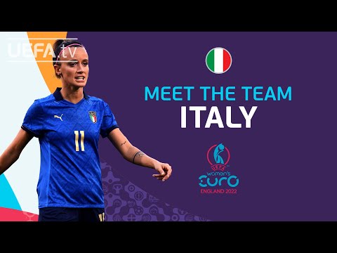 MEET THE TEAM: ITALY | #WEURO 2022