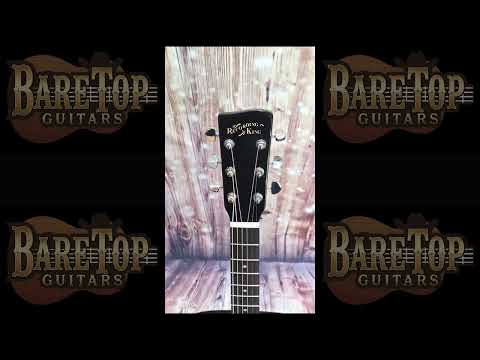 Recording King RD-G6 BARETOP GUITARS REVOICED B-stock REDUCED PRICE with Hardshell Case image 16