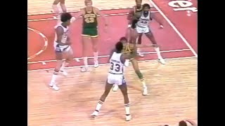 Bobby Wilkerson's Playmaking vs. Sonics (13 points & 10 assists in 1978 WCF)