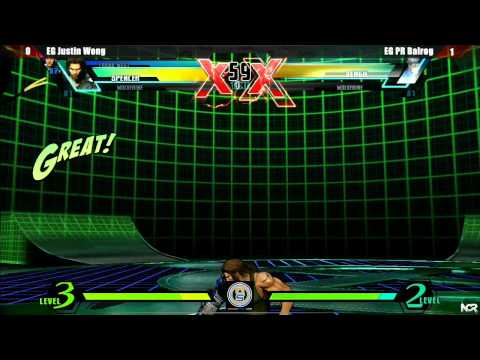 NorCal Regionals 11: EG Justin Wong Vs. EG PR Rog - Top 8 Losers