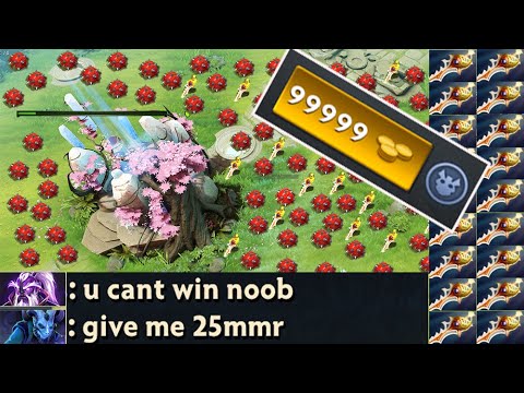 3 HOURS THRONE DEFENSE 99999 GOLD Unlimited Rapier Most Crazy Arc + Techies Divine 4 Rank WTF Dota 2