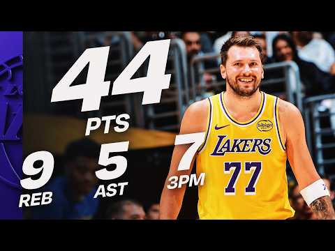 Luka Couldn't Miss vs Pacers With 44 PTS (7 THREES) 🔥 | March 6, 2026