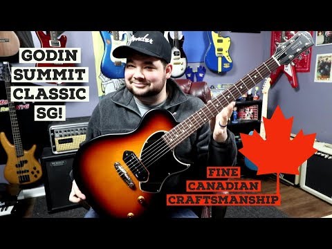 Обзор электрогитары Godin Summit Classic SG P90