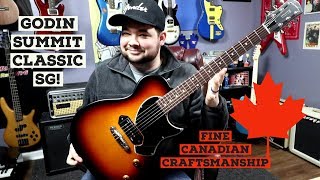 Video thumbnail for DEMO: The Godin Summit Classic SG P90! My Dad's Pick! by Lucas Fowler
