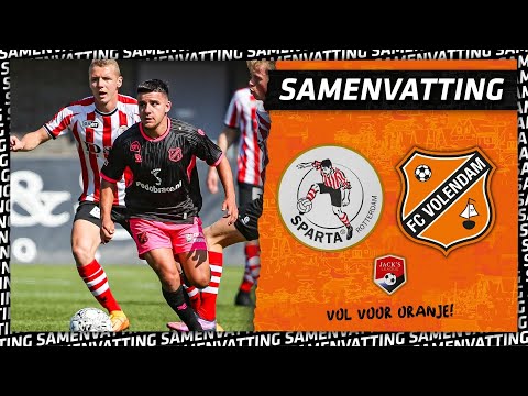 Jong FC Volendam geeft voorsprong uit handen | Samenvatting Jong Sparta Rotterdam - Jong FC Volendam