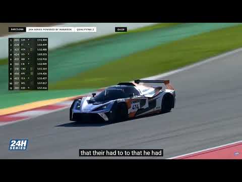 Apex MP Racing in Miha Ambrož - Hankook 24H series, Barcelona 2024