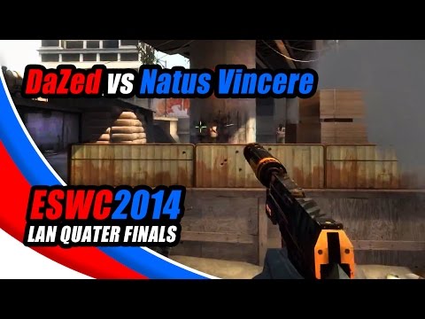 ESWC 2014 LAN Quater Finals - DaZeD vs Natus Vincere -  Pistol ACE!