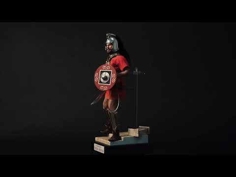 IBERIAN WARRIOR 1/6 scale set with an exclusive stand which specifically designed for this figure.