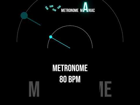 METRONOME 80 BPM 🎶 #shorts