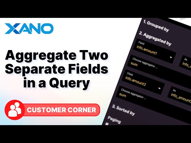 Aggregate Two Separate Fields in a Query