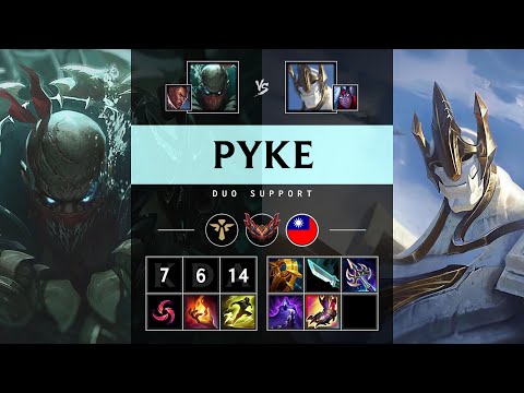 Pyke Support vs Galio - TW Grandmaster Patch 25.08