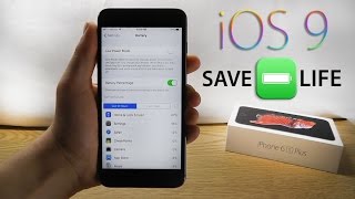 Save Battery Life in iOS 9 – Top 10 Tips & Tricks