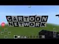 Minecraft Tutorial How To Make Cartoon Network Logo Pixel Art