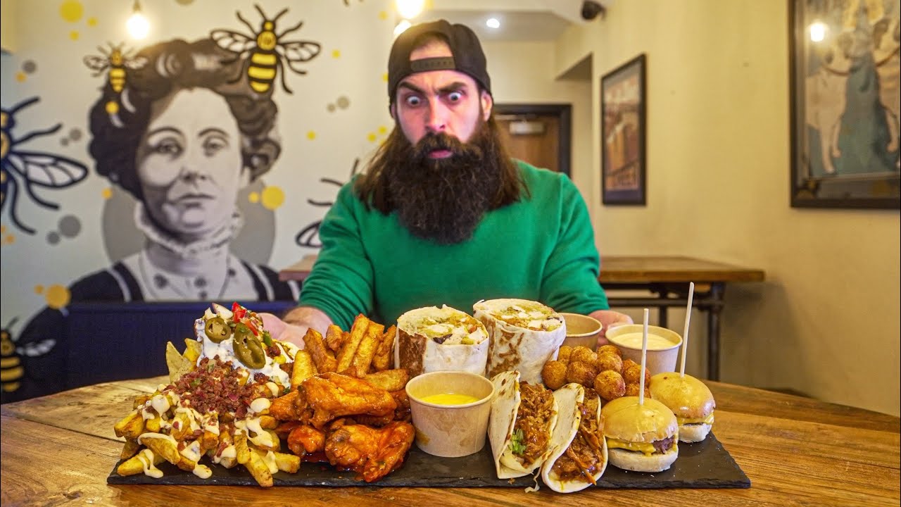 THIS MEXICAN PLATTER CHALLENGE HAS NEVER BEEN CONQUERED! | BeardMeatFood