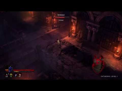 Diablo III [Xbox 360 Version] - Part 1 (Walkthrough/Gameplay)