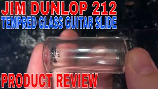 Video thumbnail for ✅  How To Use Jim Dunlop 212 Tempered Glass Guitar Slide Review by The Stuff I Use Channel