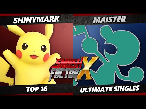 Smash Factor X - ShinyMark (Pikachu) Vs. Maister (Game & Watch) Smash Ultimate - SSBU