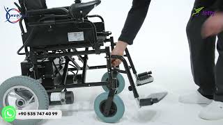 Jetty JT-100 Standart Akülü Tekerlekli Sandalye Tanıtımı | Güçlü ve Uz
