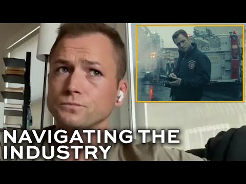 Taron Egerton was shocked to realize he hasn't been in a theatrically released movie since ROCKETMAN