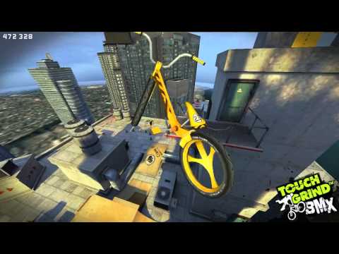 touch grind bmx gold on skyline :D - Touchgrind BMX