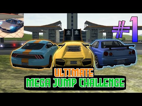 Extreme Car Driving Simulator : Mega Jump Challenge EP-1