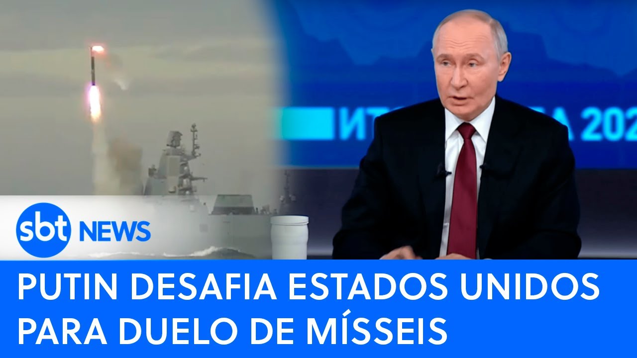 Putin desafia Estados Unidos para duelo de mísseis