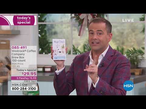 HSN | Kitchen Essentials featuring WestRock Coffee 10.08.2019 - 09 PM
