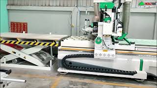 Máy Cnc trung tâm router nesting 4 đầu Holztek bàn giao tại Campuchia