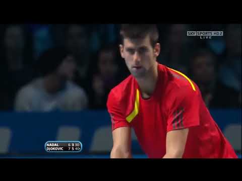 Djokovic vs Nadal | GOATS CLASH | ATP Finals London 2009 | Round Robin Match Highlights