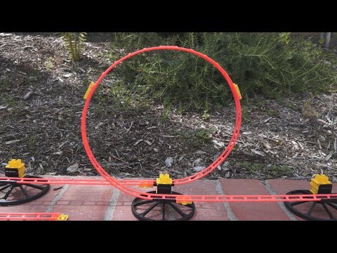 Why roller coaster loops aren't circular.