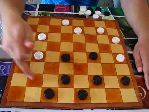 Красивые комбинации в шашках. Комментирует чемпион мира Андрей Валюк.