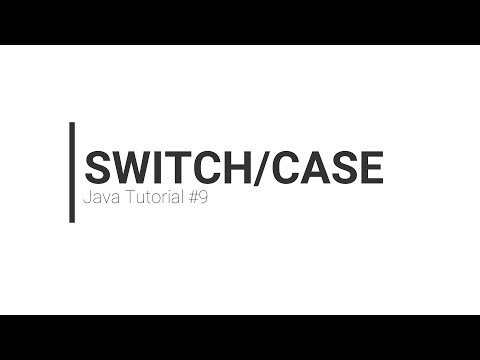 Java Programming Switch Statements 6