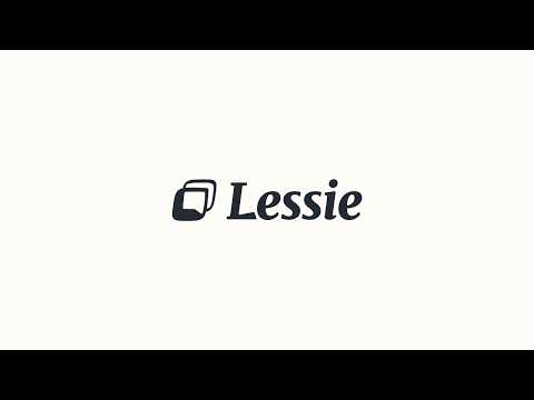 Lessie AI 소개 영상