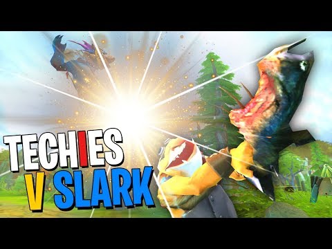 Techies V Slark - DotA 2