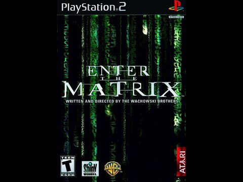 Шим играет в Enter the Matrix (2003) на PlayStation 2