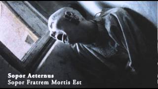 sopor aeternus | sopor fratrem mortis est