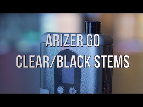 Arizer Go Clear/Black Stems - Product Demo | GWNVC's Vaporizer Reviews