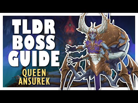TLDR QUEEN ANSUREK Normal / Heroic Boss Guide | Nerubar Palace WoW 11.0 Raid Guide