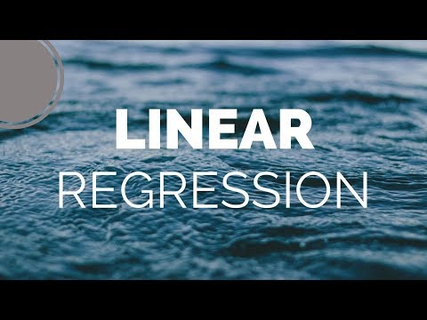 Linear Regression Python Python Machine Learning Using Anaconda And Jupyter Notebook