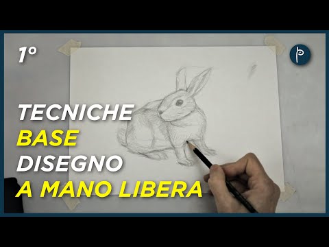 1° lezione - Tecniche base di disegno a mano libera