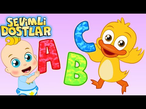 Sevimli Dostlar ile ABC Alfabe Öğreniyorum (YENİ) | Bebek Şarkıları 2022 | Çocuk Şarkıları 2022
