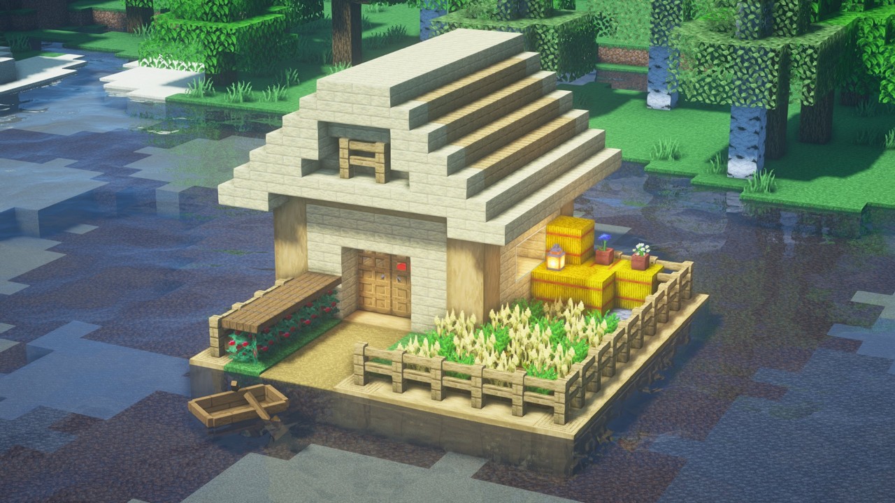 Build a Floating Survival House in Minecraft! - Minecraft Builders