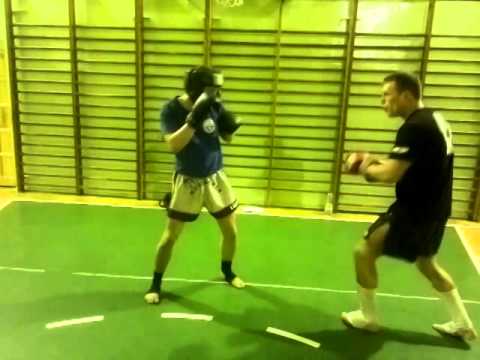Mateusz Popławski sparing- boks 2014.01.31