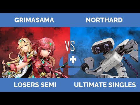RogaSmash 350: SSBU – Losers Semi — GrimaSama (Pyra / Mythra) vs Northard (ROB)