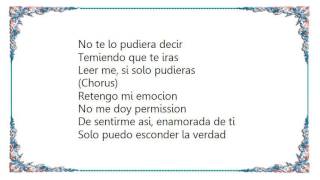 Lisa Lisa - Retengo Mi Emocion Lyrics