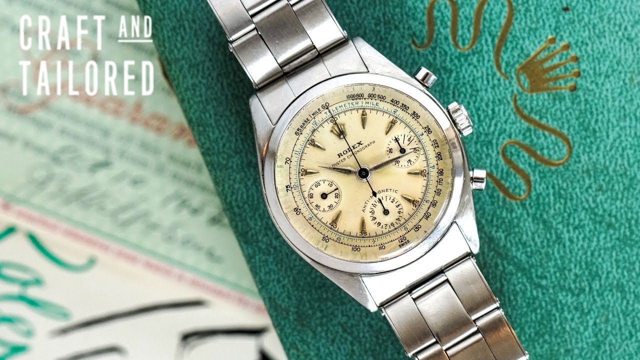 1959 Rolex Chronograph Pre-Daytona (Ref.6234) Box, Papers, Letters From Original Owner