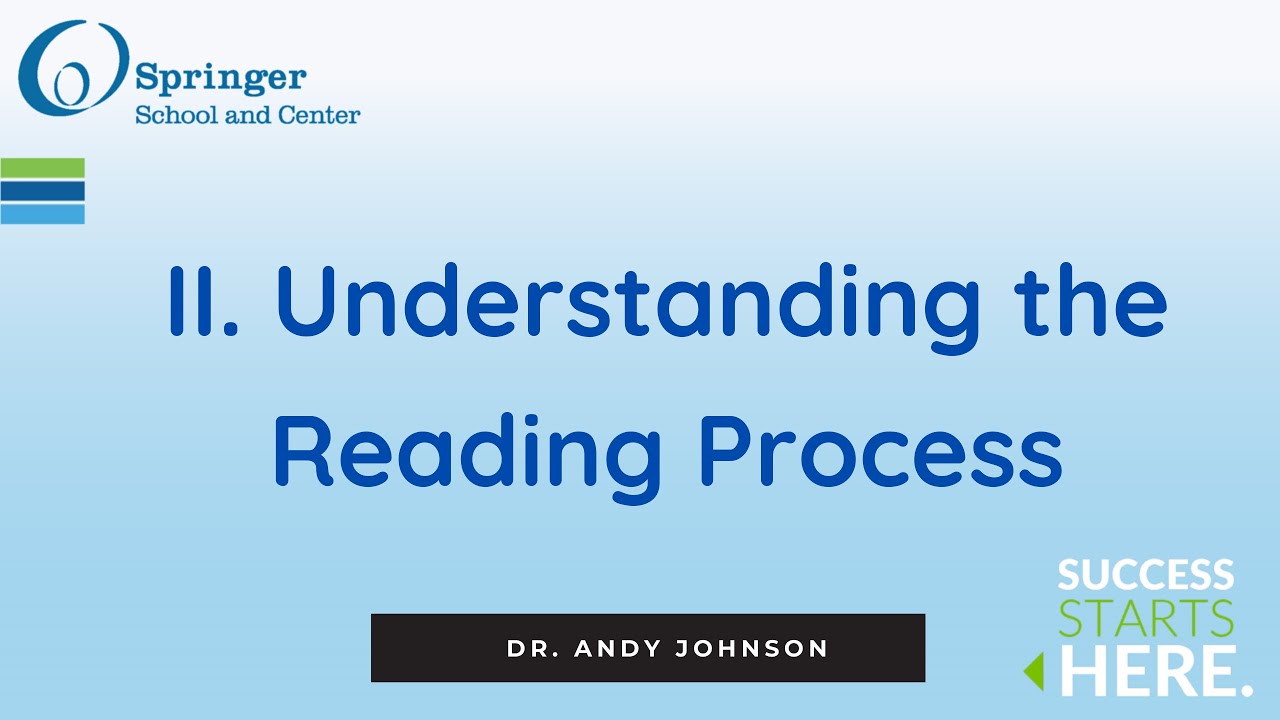 2. Understanding the Reading Process